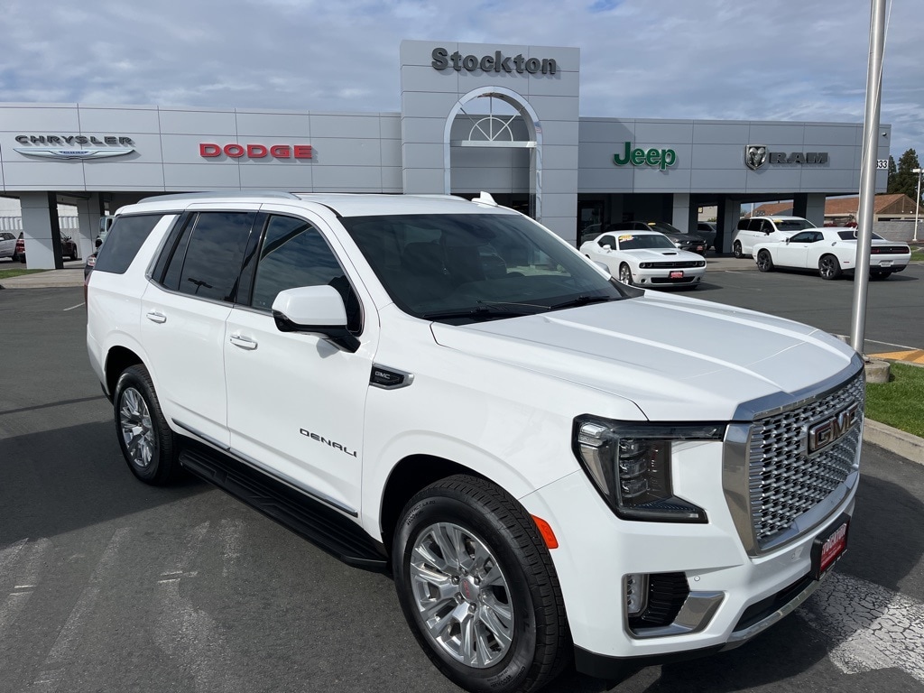 Used 2023 GMC Yukon Denali with VIN 1GKS1DKL1PR439965 for sale in Stockton, CA