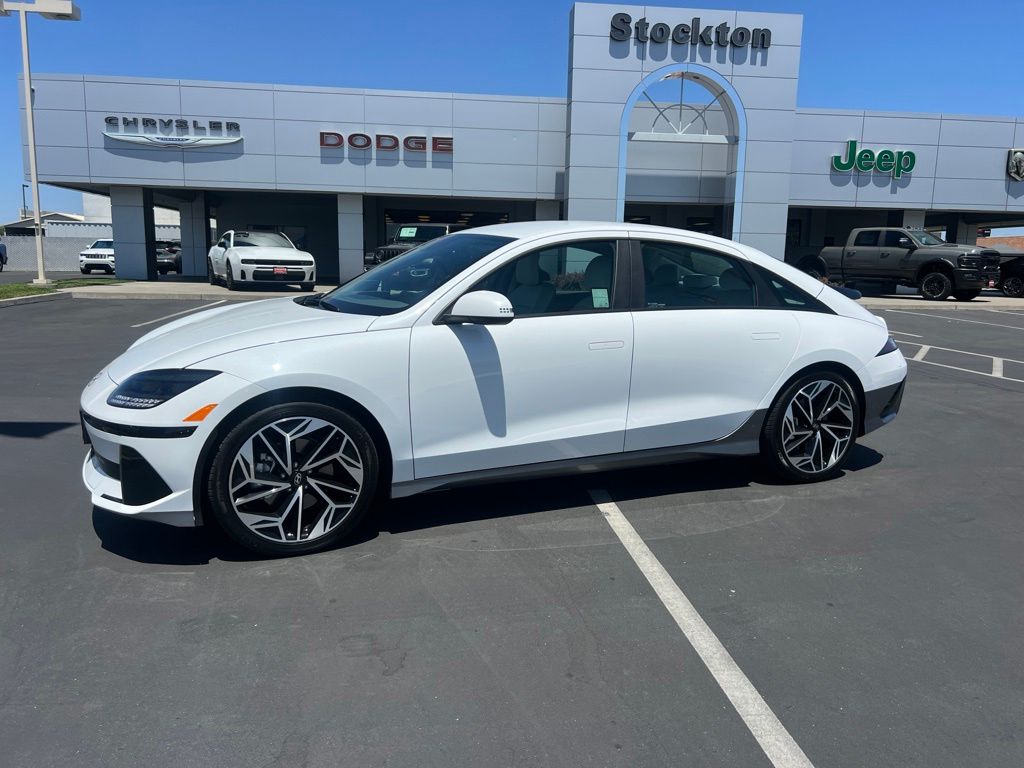 Used 2024 Hyundai IONIQ 6 SEL with VIN KMHM34AA8RA077113 for sale in Stockton, CA