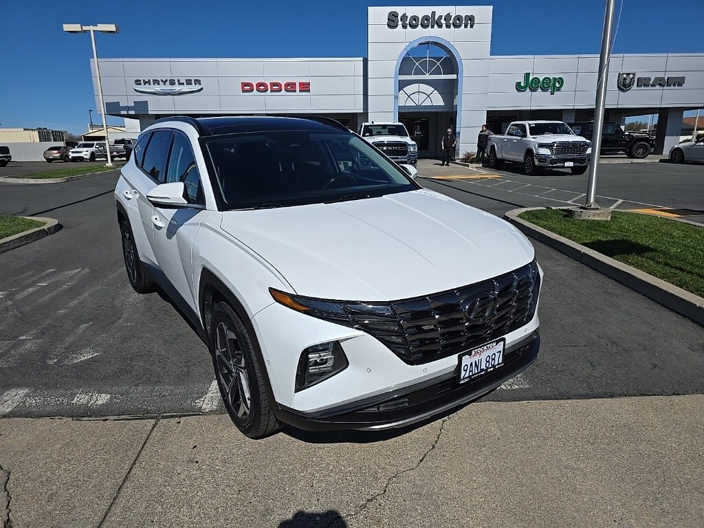 Used 2022 Hyundai Tucson Limited with VIN 5NMJECAEXNH052583 for sale in Stockton, CA