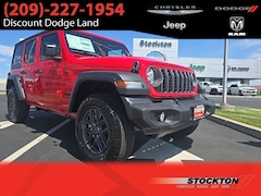 New 2025 Jeep Wrangler 4-DOOR SPORT S Sport Utility Lodi California