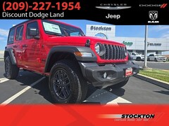 New 2025 Jeep Wrangler 4-DOOR SPORT S Sport Utility Lodi California