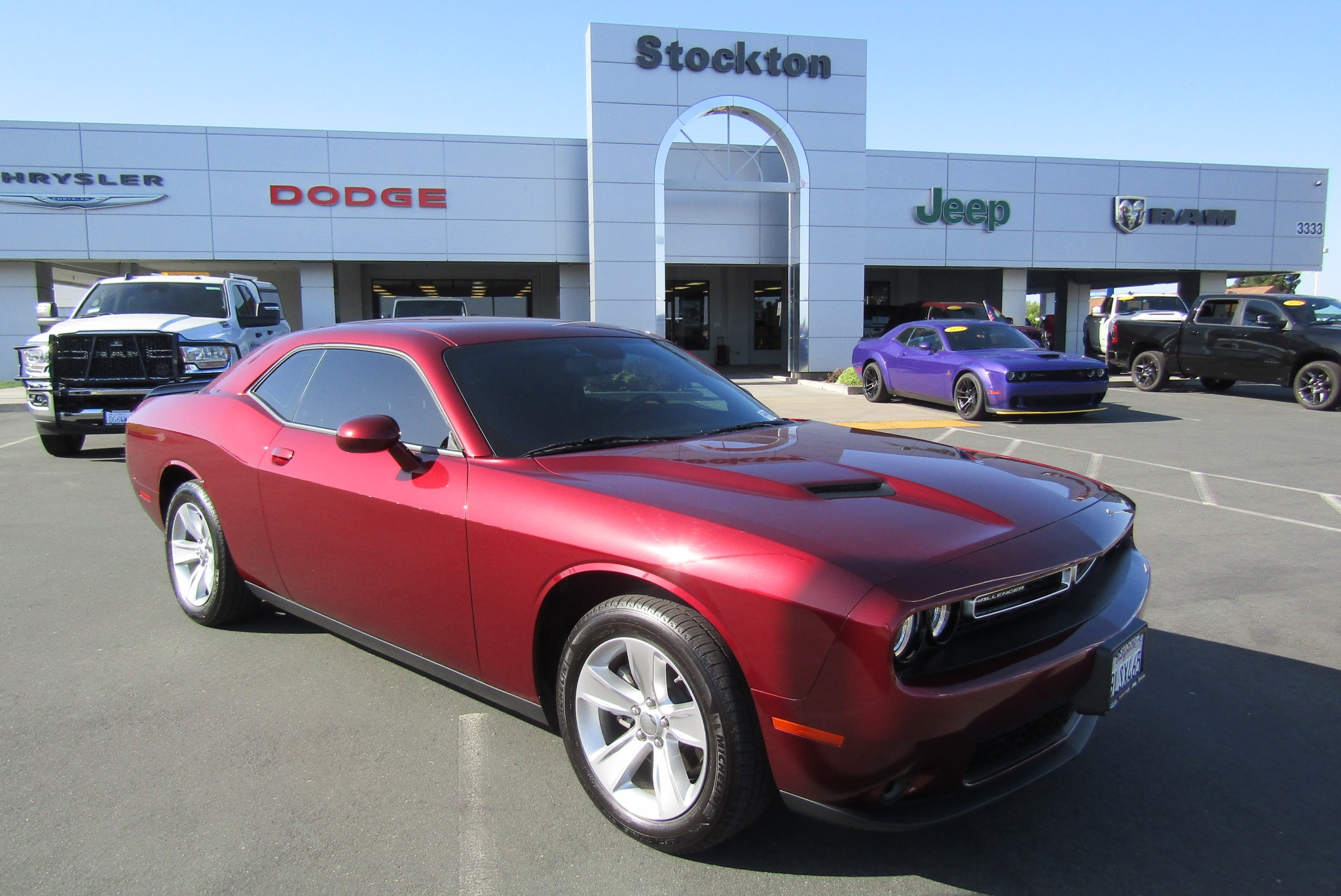 Used 2023 Dodge Challenger SXT with VIN 2C3CDZAGXPH611200 for sale in Stockton, CA