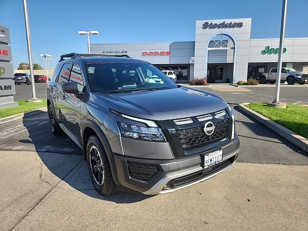 Used 2023 Nissan Pathfinder Rock Creek with VIN 5N1DR3BD8PC217261 for sale in Stockton, CA