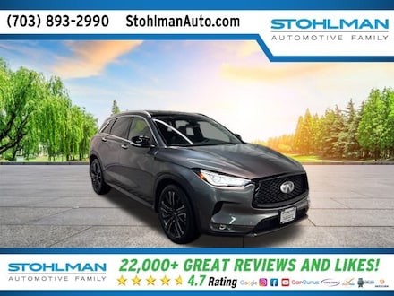 Used 2022 INFINITI QX50 Luxe SUV for Sale in Vienna, VA
