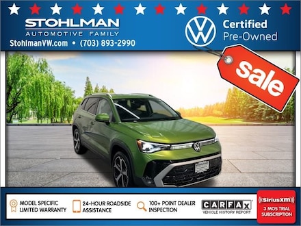 Used 2025 Volkswagen Taos 1.5T SEL SUV for Sale in Vienna, VA
