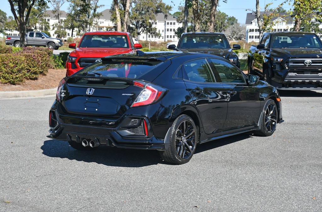 Used 2021 Honda Civic Hatchback Sport Sport CVT