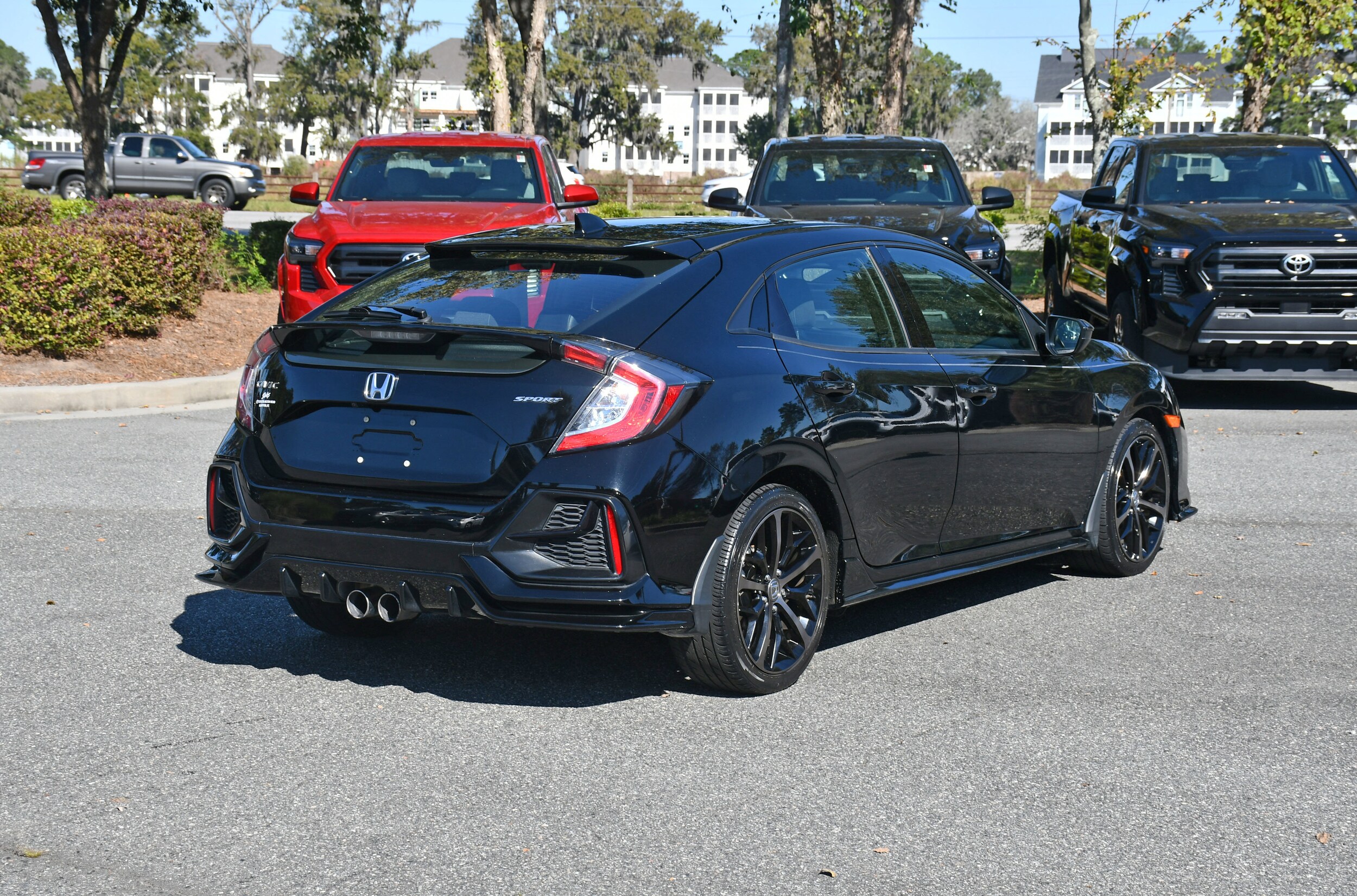 2021 Honda Civic Hatchback Sport photo 3