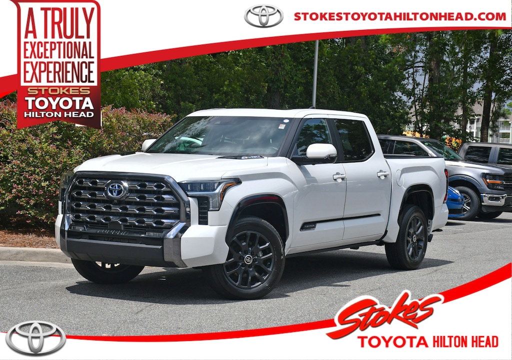 Used 2024 Toyota Tundra Platinum Hybrid Platinum Hybrid CrewMax 5.5 Bed