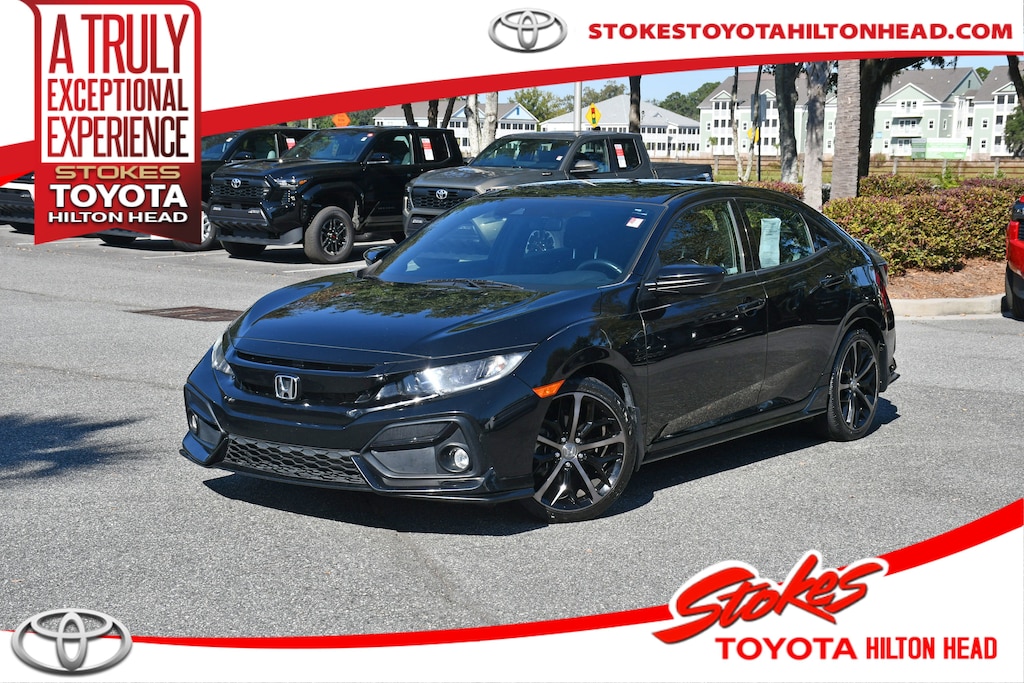 Used 2021 Honda Civic Hatchback Sport Sport CVT