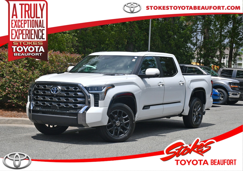 Used 2024 Toyota Tundra Platinum Hybrid Platinum Hybrid CrewMax 5.5 Bed