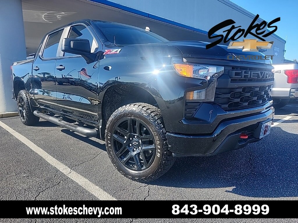 Used 2025 Chevrolet Silverado 1500 Custom Trail Boss Truck Crew Cab