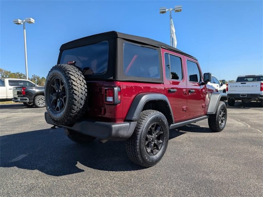 Used 2022 Jeep Wrangler Unlimited Willys SUV