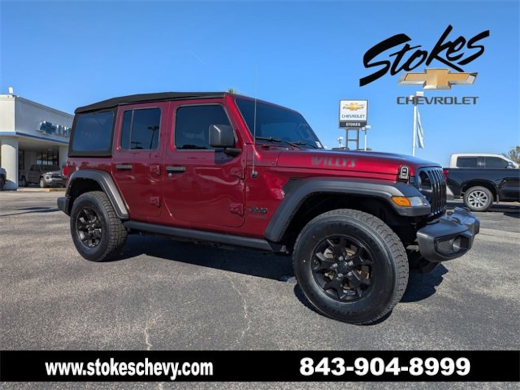 Used 2022 Jeep Wrangler Unlimited Willys SUV