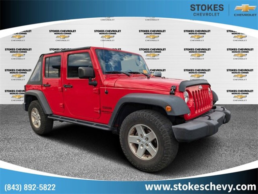 Used 2016 Jeep Wrangler Unlimited For Sale at Stokes Honda North VIN
