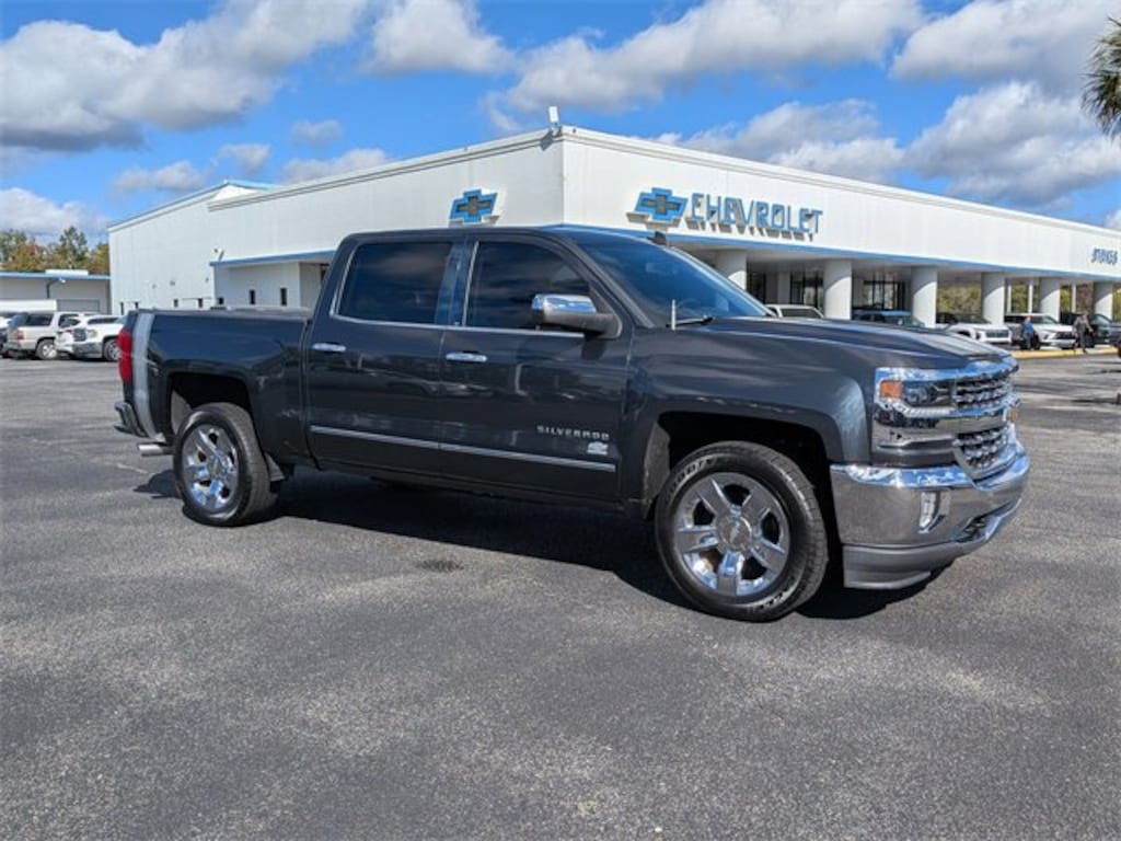 Used 2018 Chevrolet Silverado 1500 LTZ Truck Crew Cab