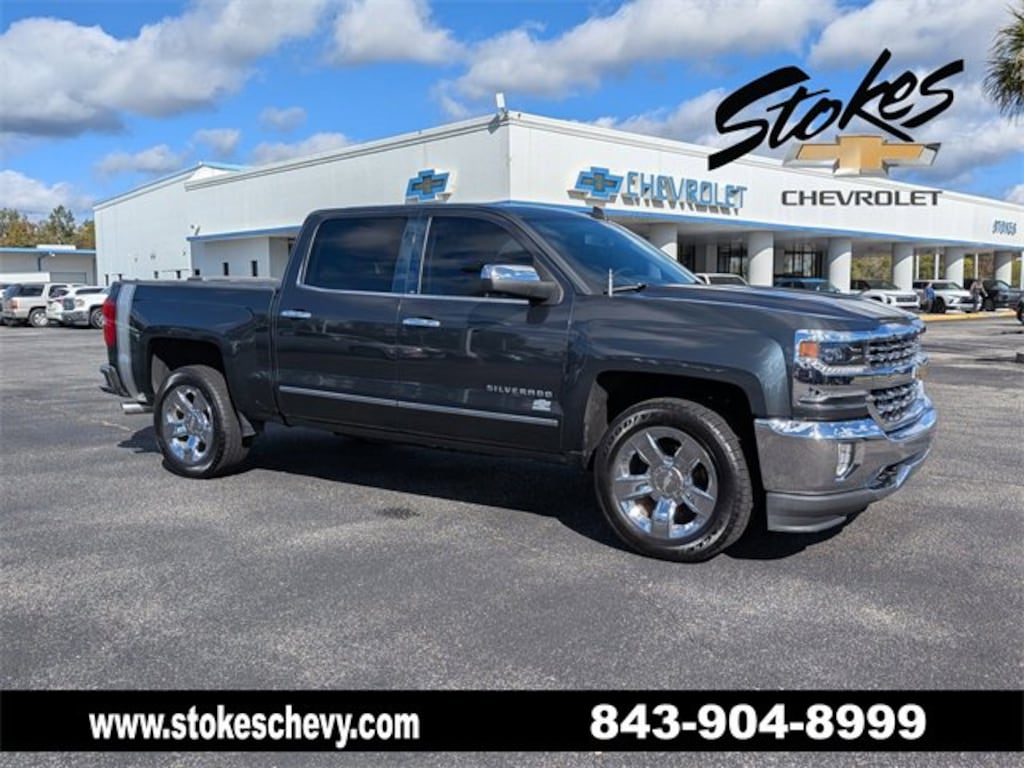 Used 2018 Chevrolet Silverado 1500 LTZ Truck Crew Cab
