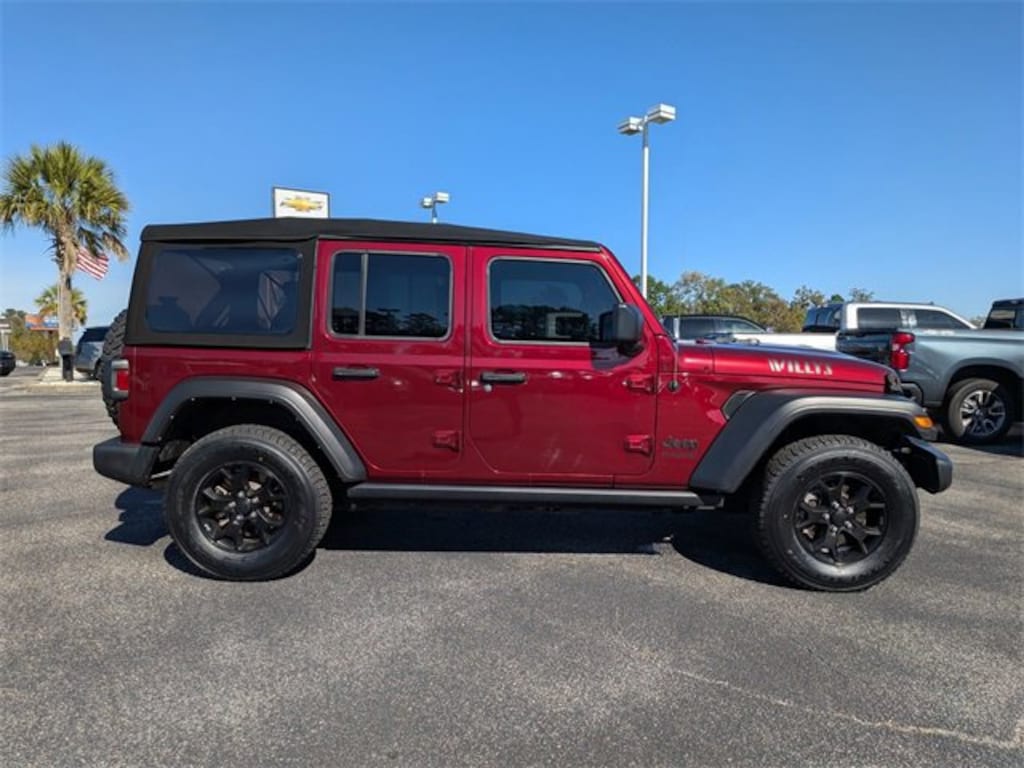 Used 2022 Jeep Wrangler Unlimited Willys SUV