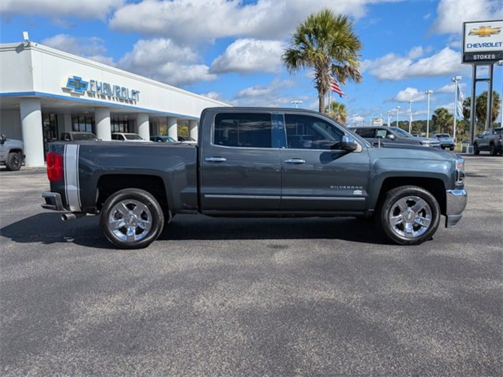 Used 2018 Chevrolet Silverado 1500 LTZ Truck Crew Cab