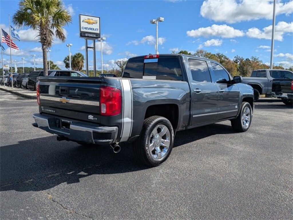 Used 2018 Chevrolet Silverado 1500 LTZ Truck Crew Cab