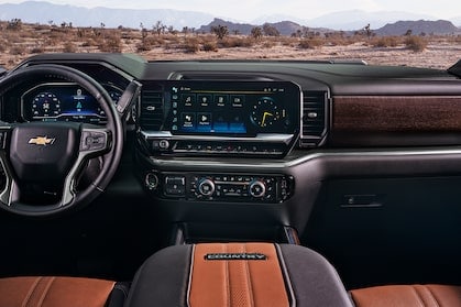 Chevy Silverado 3500 interior
