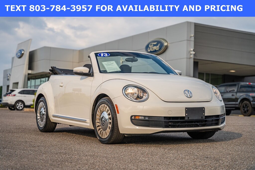 Used 2013 Volkswagen Beetle 2.5L w/PZEV Convertible