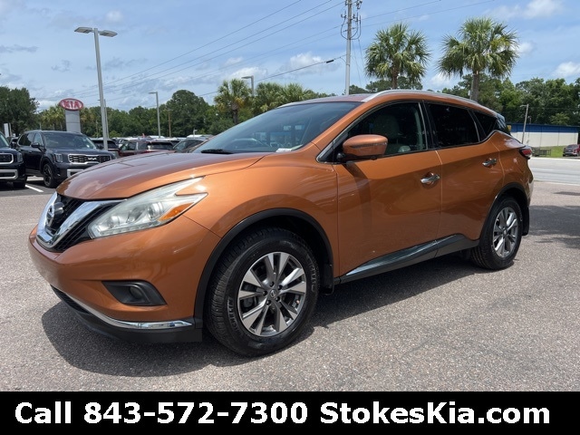 Used 2017 Nissan Murano SL with VIN 5N1AZ2MG2HN106067 for sale in Goose Creek, SC