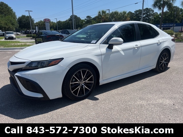 Used 2021 Toyota Camry SE with VIN 4T1S11AK0MU486749 for sale in Goose Creek, SC