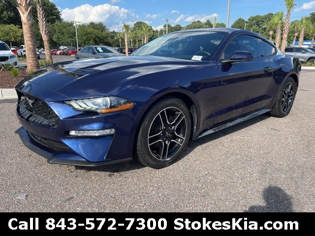 Used 2018 Ford Mustang EcoBoost Premium with VIN 1FA6P8TH8J5141043 for sale in Goose Creek, SC