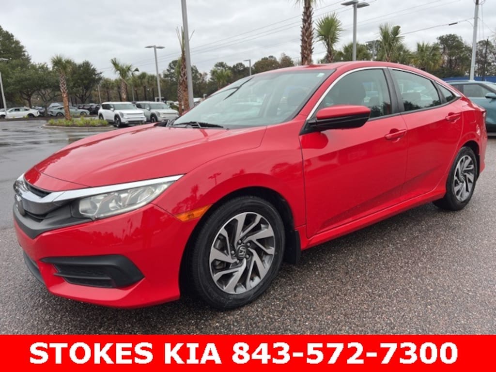 Used 2018 Honda Civic EX Sedan