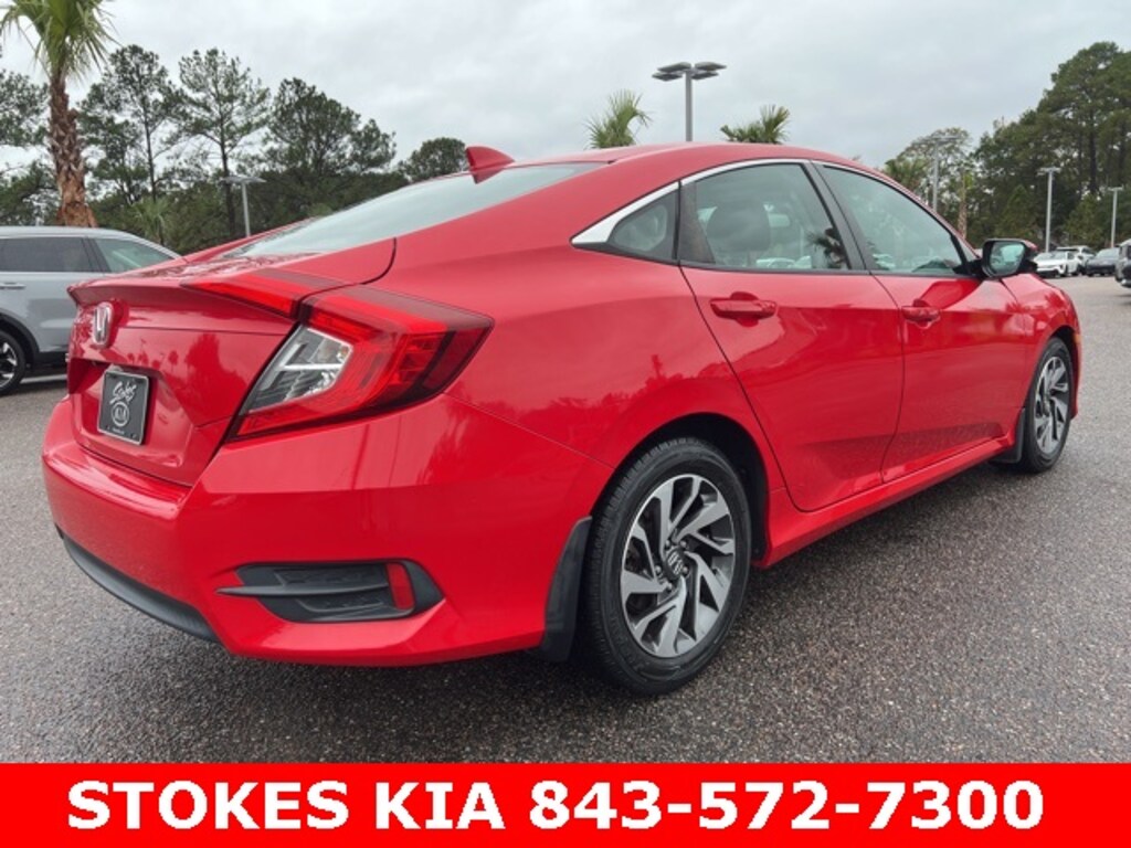 Used 2018 Honda Civic EX Sedan