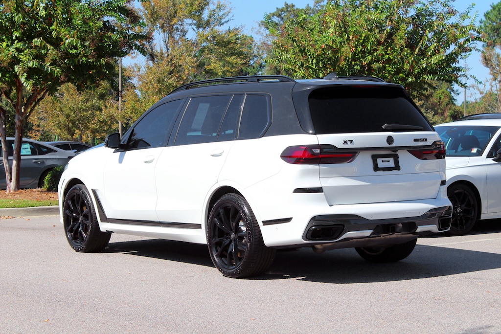 Used 2021 BMW X7 For Sale at Stokes Honda North VIN 5UXCX6C03M9F68981