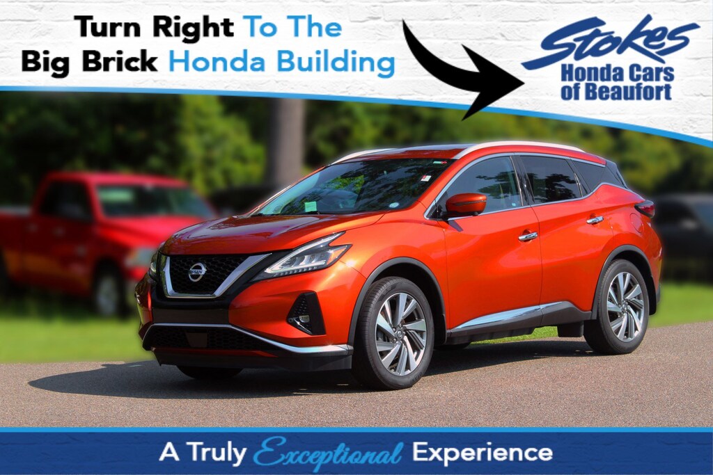Used 2020 Nissan Murano For Sale at Stokes Honda North VIN