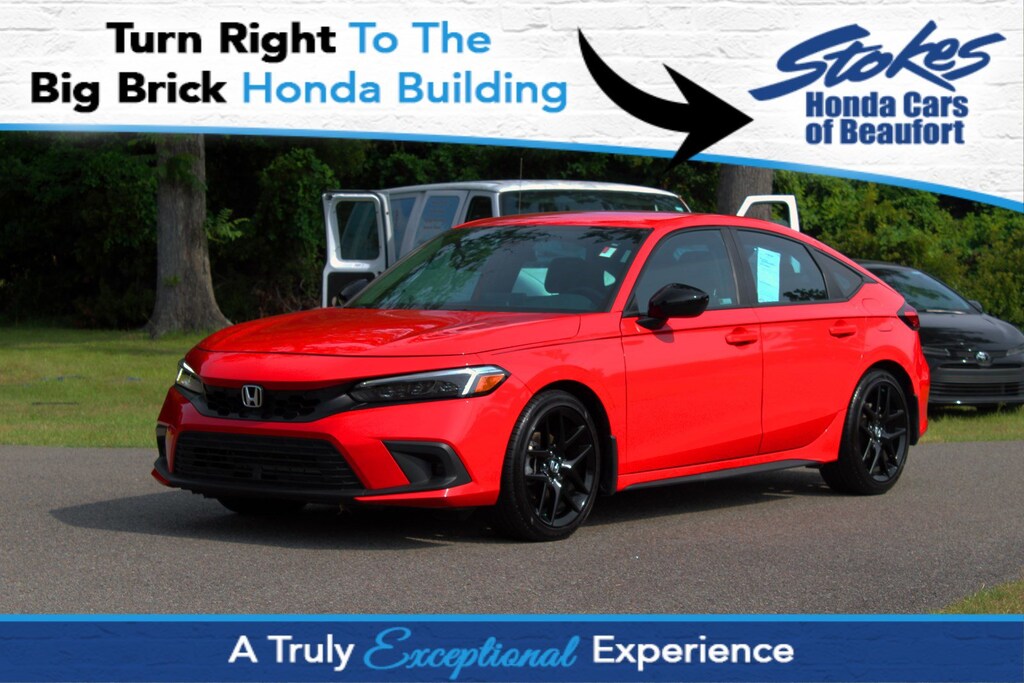 Used 2023 Honda Civic Hatchback For Sale at Stokes Kia VIN