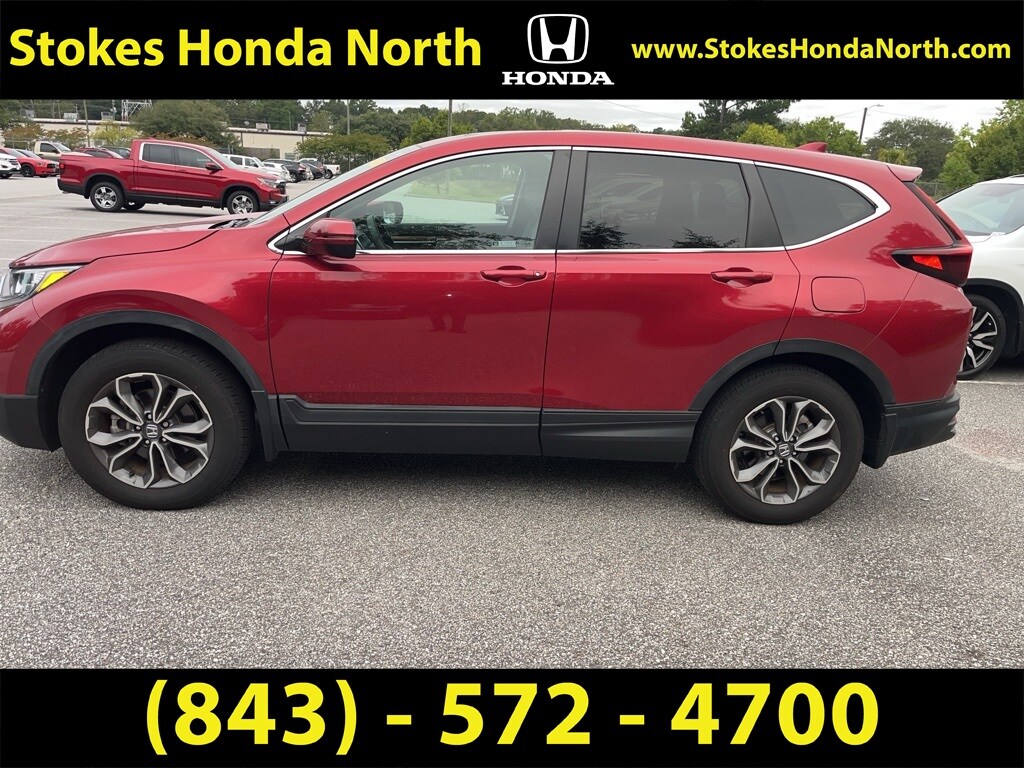 Used 2021 Honda CRV For Sale at Stokes Honda North VIN