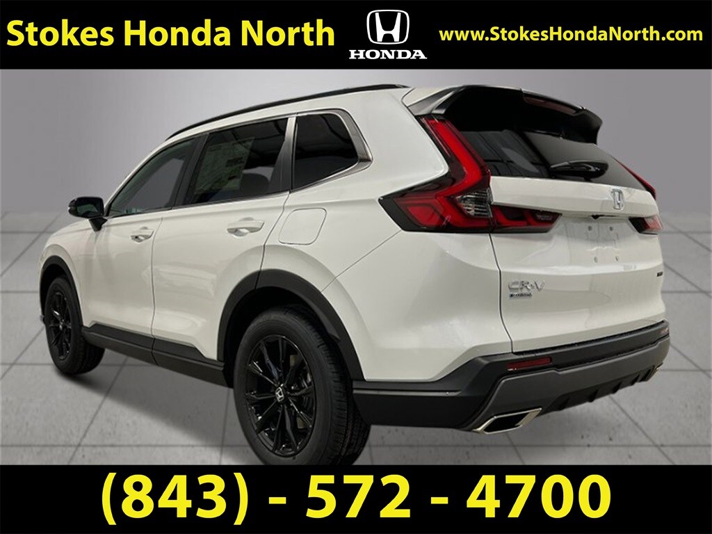 New 2024 Honda CRV Hybrid For Sale at Stokes Honda North VIN
