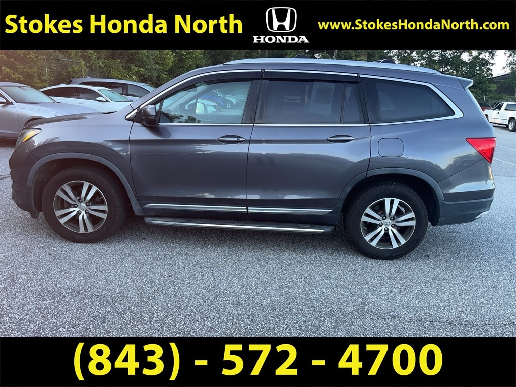 Used 2017 Honda Pilot EX-L with VIN 5FNYF6H5XHB066041 for sale in Charleston, SC