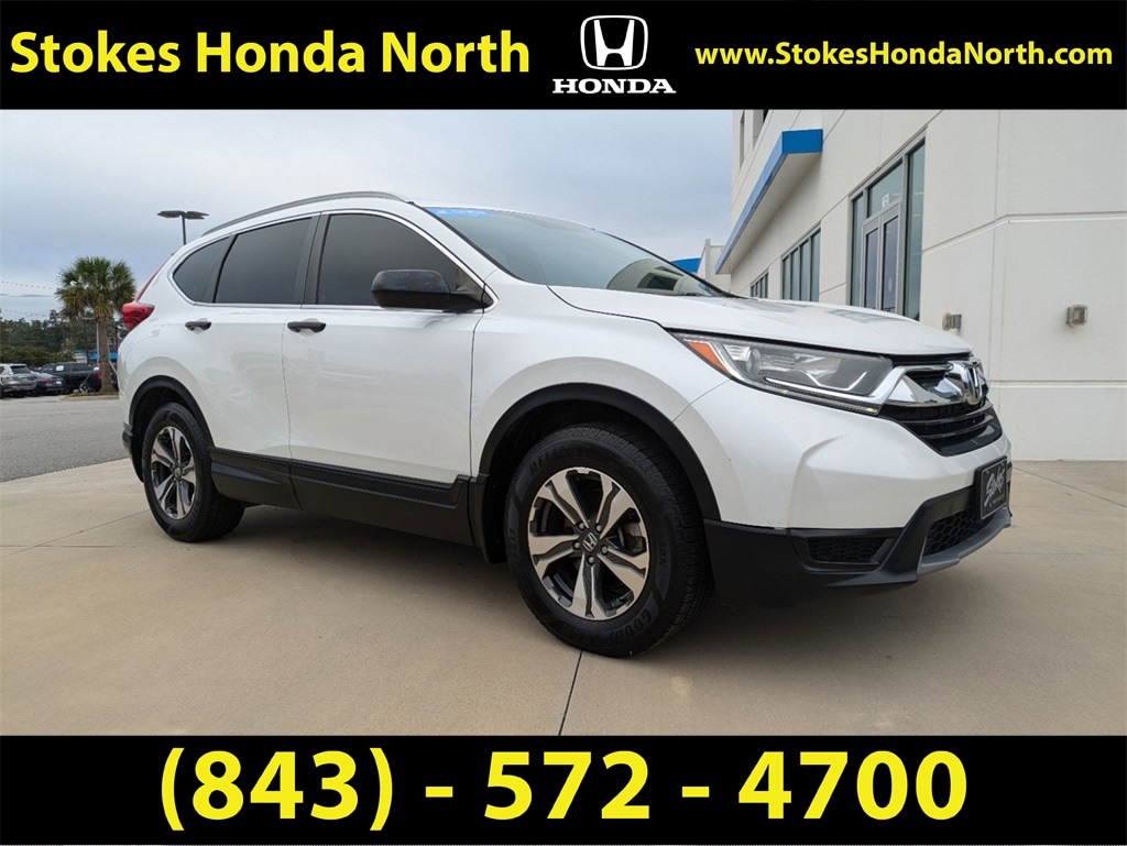 Certified 2019 Honda CR-V LX with VIN 2HKRW5H31KH422429 for sale in Charleston, SC