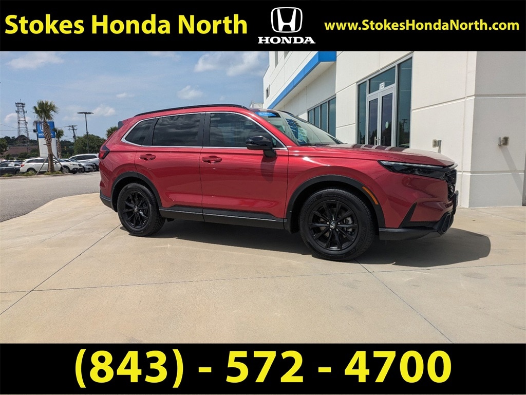 Certified 2024 Honda CR-V Sport with VIN 7FARS5H58RE015282 for sale in Charleston, SC