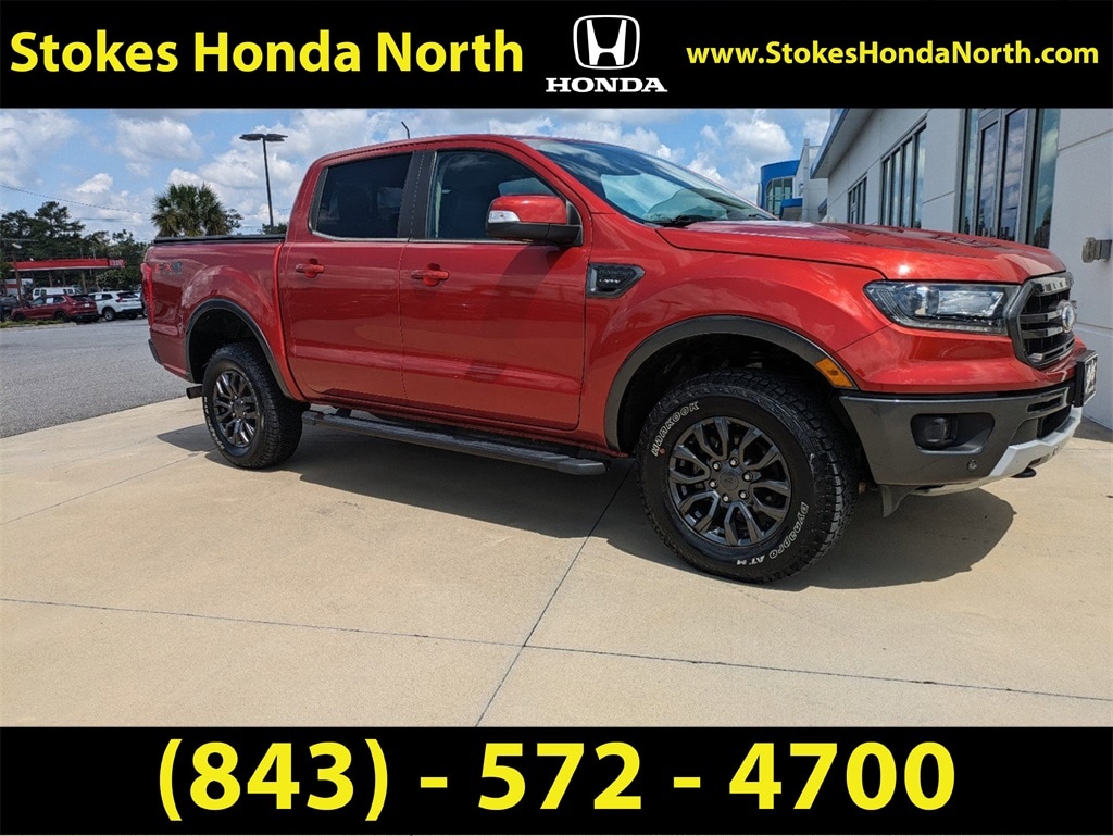 Used 2019 Ford Ranger Lariat with VIN 1FTER4FH6KLA22229 for sale in Charleston, SC