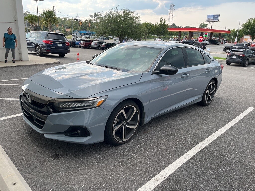Used 2021 Honda Accord For Sale at Stokes Honda North VIN