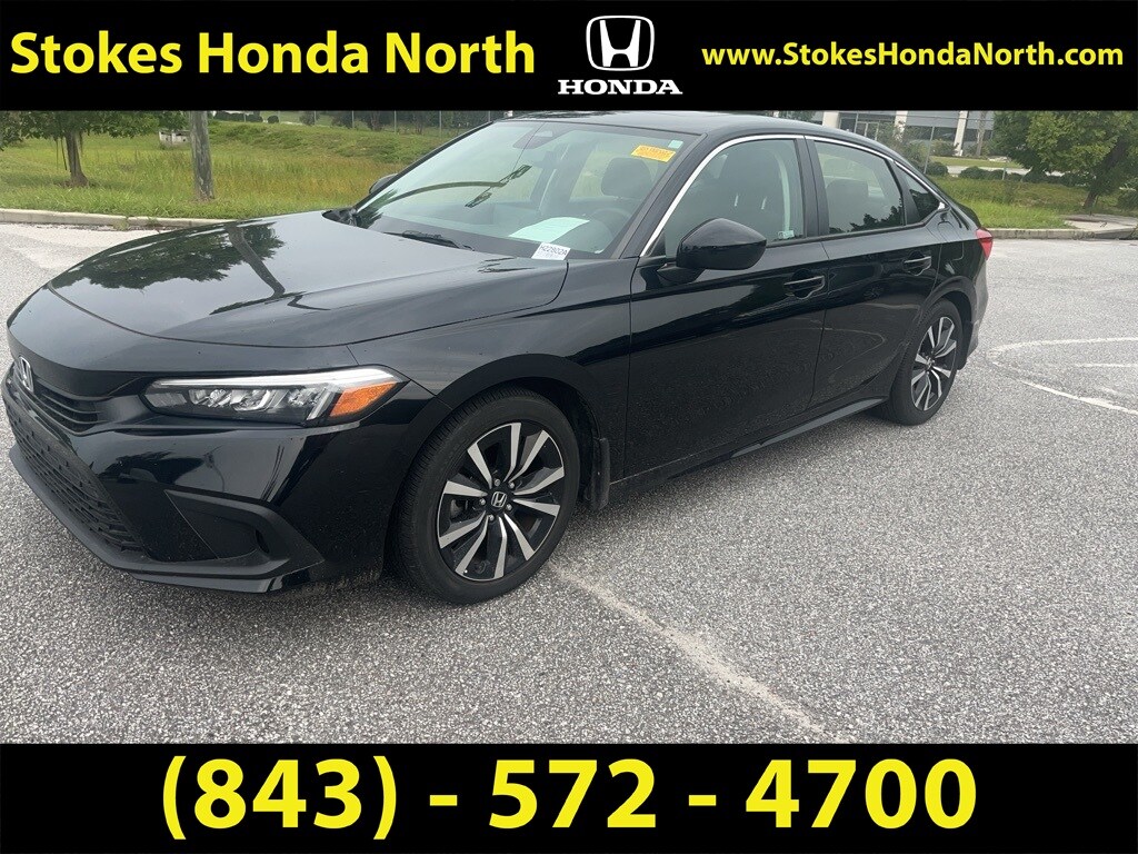 Used 2022 Honda Civic For Sale at Stokes Honda North VIN