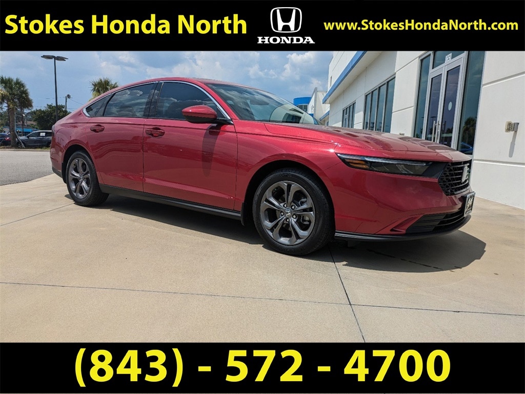 Certified 2024 Honda Accord EX with VIN 1HGCY1F36RA035888 for sale in Charleston, SC