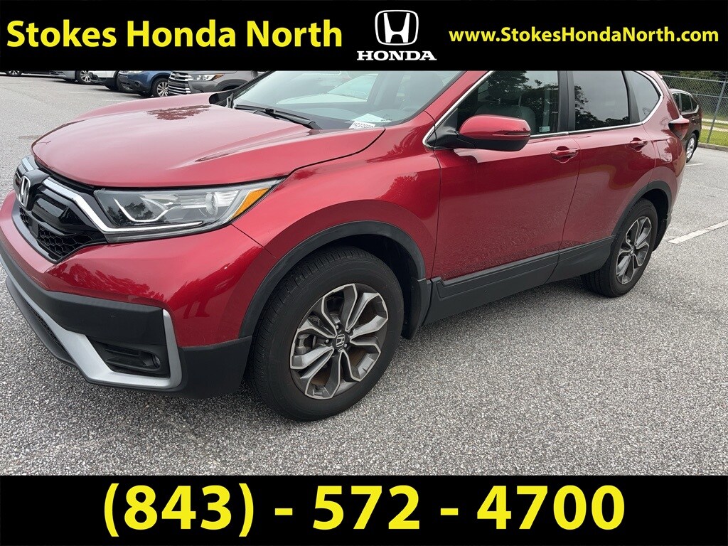 Used 2021 Honda CRV For Sale at Stokes Honda North VIN