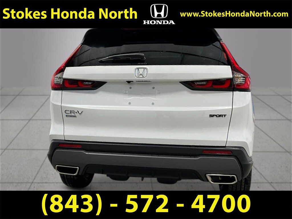 New 2024 Honda CRV Hybrid For Sale at Stokes Honda North VIN