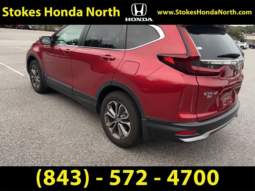 Used 2021 Honda CRV For Sale at Stokes Honda North VIN