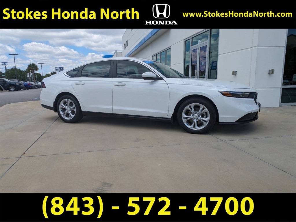 Certified 2024 Honda Accord LX with VIN 1HGCY1F24RA022290 for sale in Charleston, SC