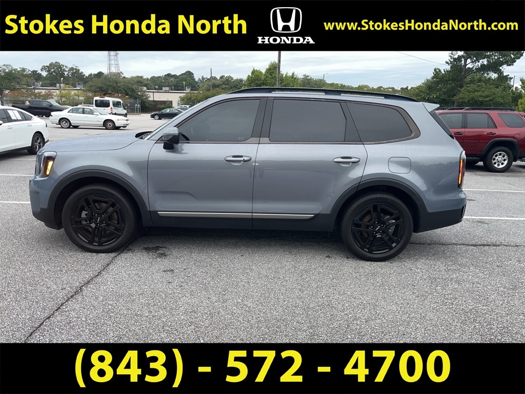 Used 2023 Kia Telluride EX X-Line with VIN 5XYP3DGC8PG332608 for sale in Charleston, SC