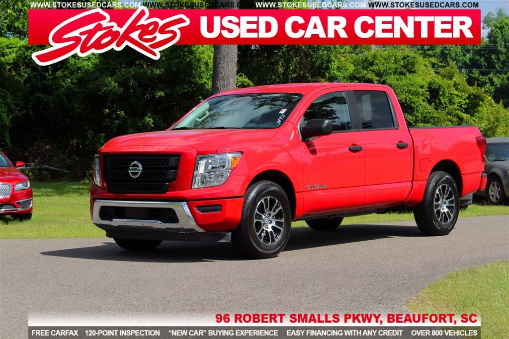Used 2022 Nissan Titan For Sale at Stokes Kia VIN 1N6AA1EE0NN104569