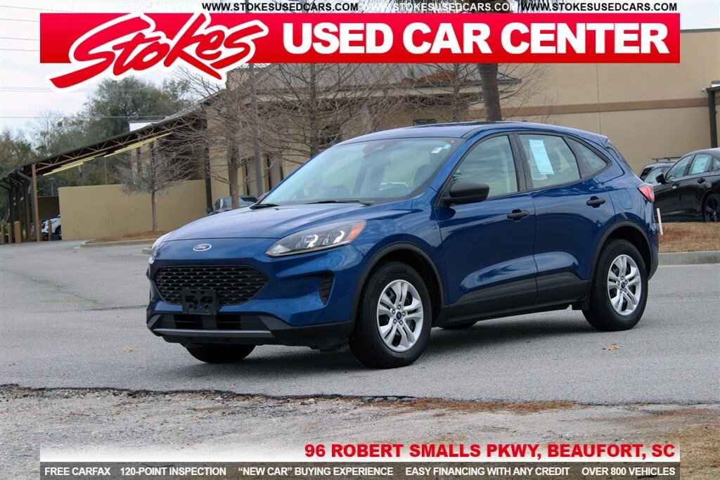 Used 2022 Ford Escape For Sale at Stokes Kia VIN 1FMCU9F69NUA43457