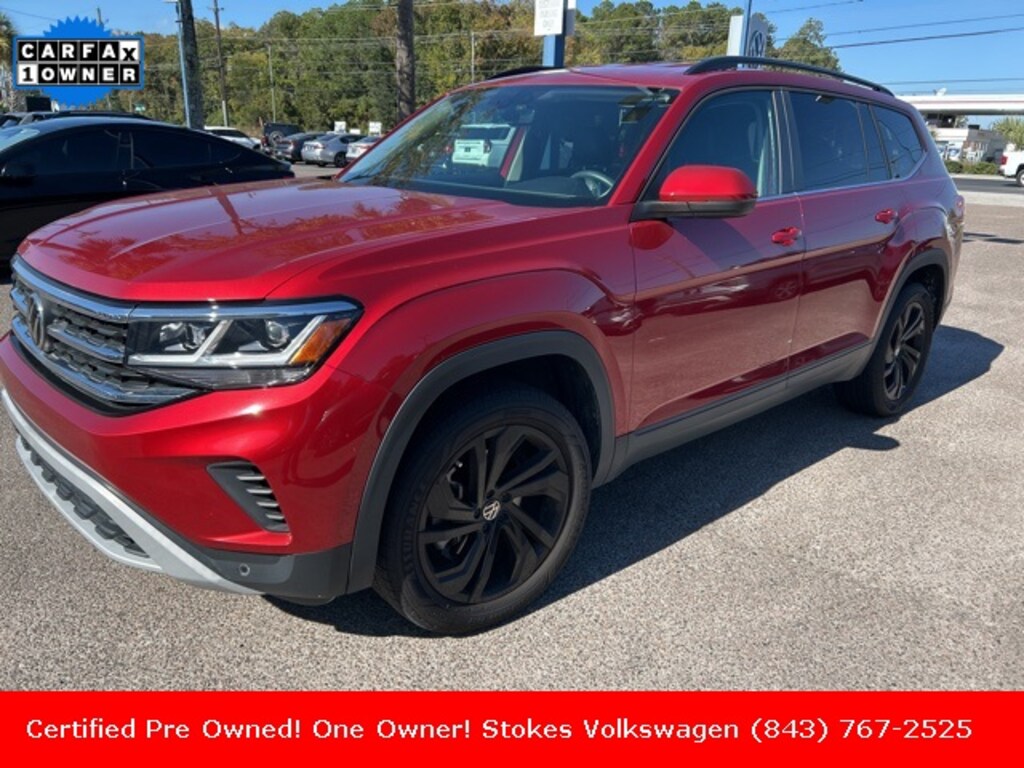 Used 2022 Volkswagen Atlas 2.0T SE w/Technology SUV
